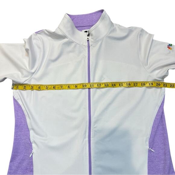 FOOTJOY Women Full Zip Panel Pocket Midlayer Size L Sweatshirt Jacket NEW - Picture 15 of 15